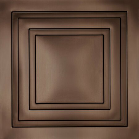 CEILUME Century 2ft x 2ft Bronze Ceiling Tile V1-CNT-22BBR